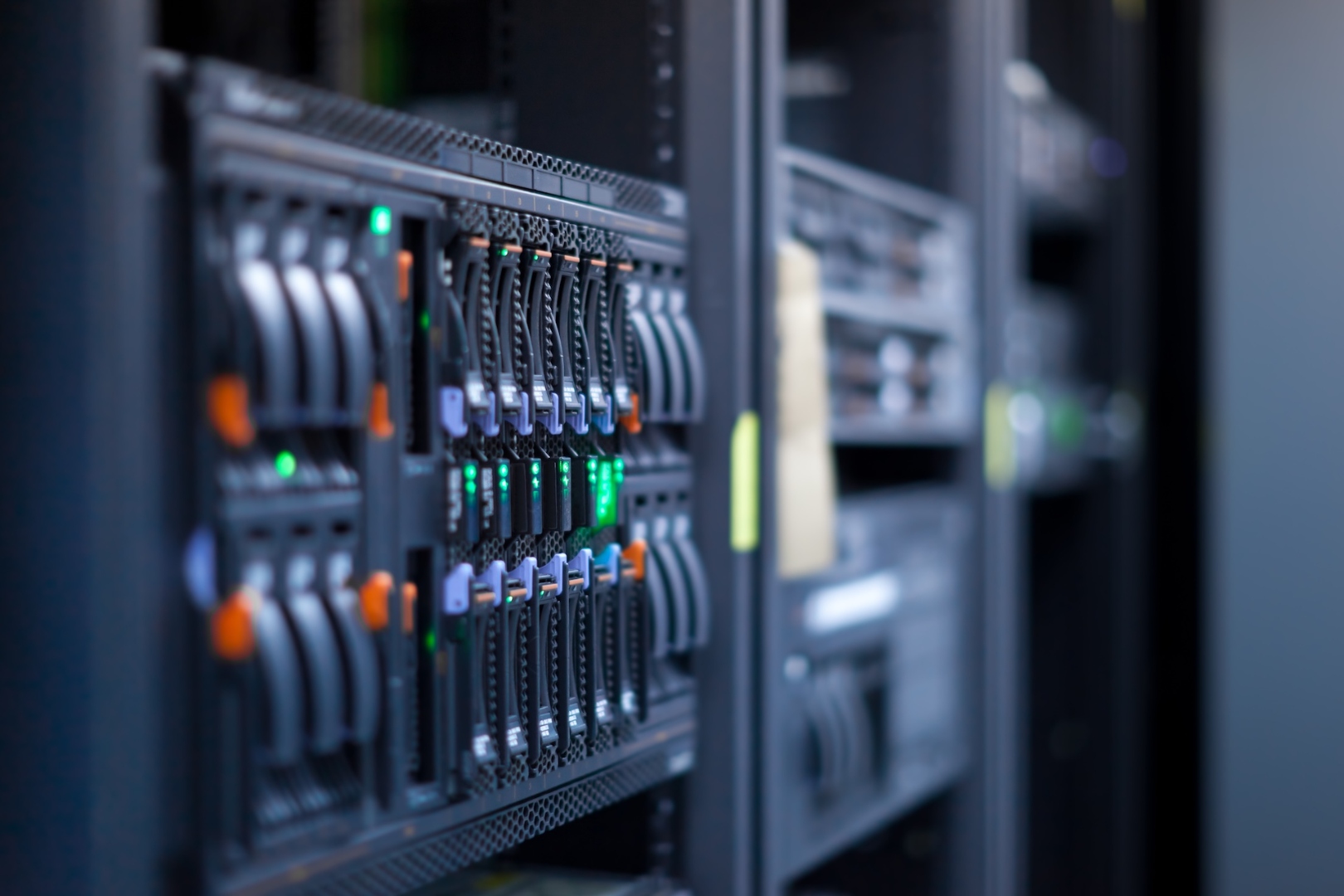 Secure server room and network infrastructure equipment